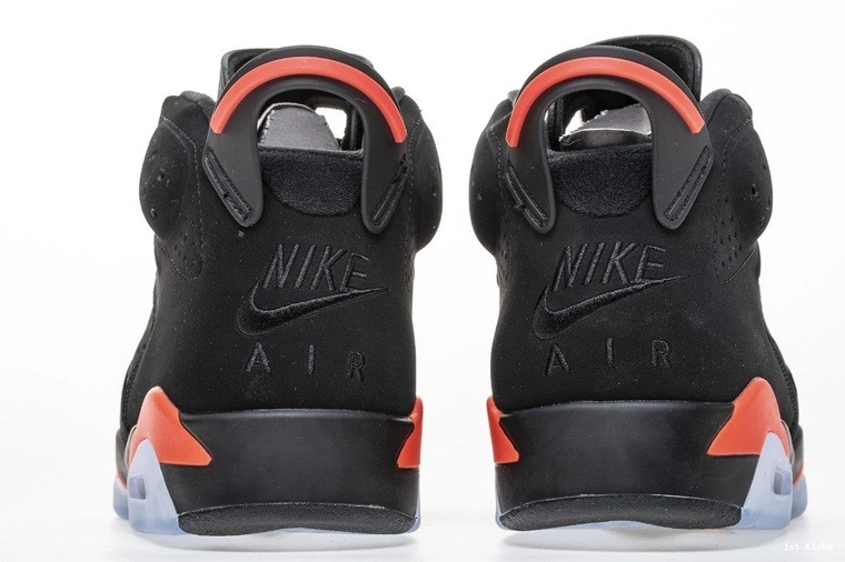 384664-060 Infrared Jordan 6 Air Retro Black 0924